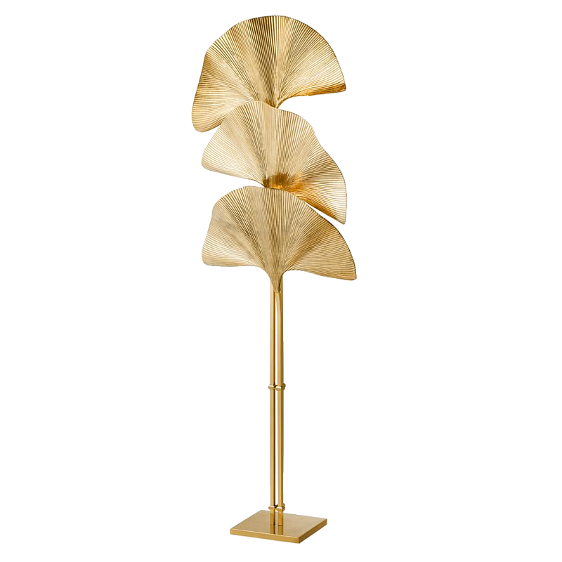 Торшер Eichholtz Floor Lamp Las Palmas Gold Золотой в Барнауле | Loft Concept 