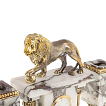 Настольный письменный набор из мрамора с декором в виде льва в подарочной упаковке Marble Accessory варинант исполнения - 3 | Loft Concept в Барнауле