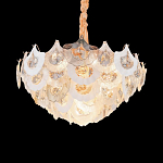 Люстра круглая с многослойными элементами в виде лепестков Embodiment варинант исполнения - 1 | Loft Concept в Барнауле