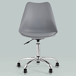 Офисный стул на металлическом основании EGGERY Grey пластик варинант исполнения - 3 | Loft Concept в Барнауле
