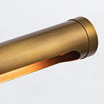 Светильник для картин цвета латунь с длинным цилиндрическим плафоном Alora варинант исполнения - 3 | Loft Concept в Барнауле