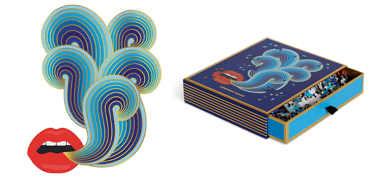 Пазлы LIPS SHAPED PUZZLE Jonathan Adler Пазлы LIPS SHAPED PUZZLE Jonathan Adler - Loft-Concept в Барнауле
