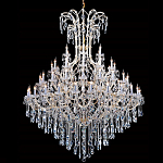 Люстра многоярусная с хрустальными подвесками в классическом стиле Диаметр 180 см Crystal lamps варинант исполнения - 1 | Loft Concept в Барнауле