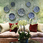 Обои ручная роспись Temple Newsam Mercury Grey варинант исполнения - 4 | Loft Concept в Барнауле