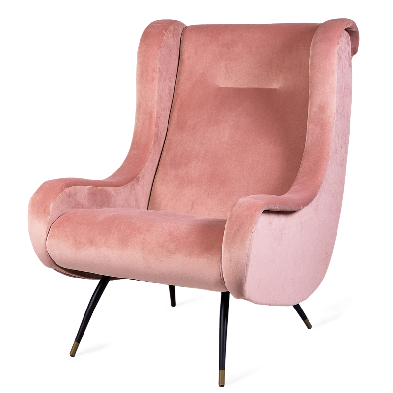 Кресло Sofia pink Розовый пастельный Кресло Sofia pink Розовый пастельный в Барнауле | Loft Concept