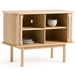 Длинный низкий буфет с 2-мя раздвижными дверцами Toinette Light Cupboard варинант исполнения - 9 | Loft Concept в Барнауле