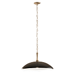 Подвесной светильник с широким куполообразным плафоном Kichler варинант исполнения - 2 | Loft Concept в Барнауле