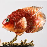 Статуэтка декоративная Рыбка-попугай Inhabitants of the Seas варинант исполнения - 5 | Loft Concept в Барнауле