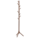 Напольная вешалка из массива бука Branches Hangers Dark варинант исполнения - 1 | Loft Concept в Барнауле