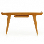 Дизайнерский рабочий стол из массива дерева Gio Ponti D.847.1 Writing Desk варинант исполнения - 3 | Loft Concept в Барнауле