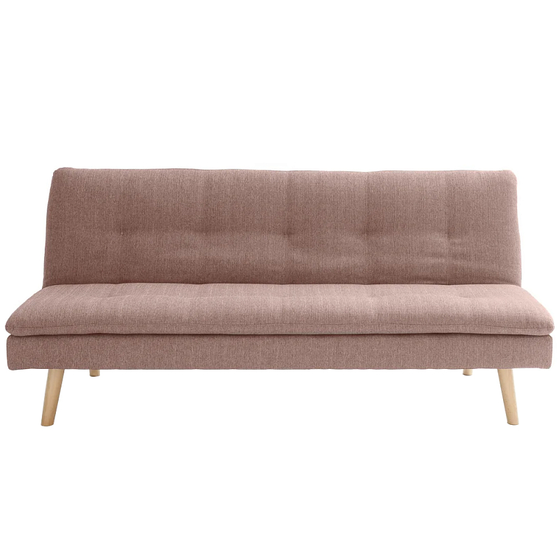 Раскладной диван Lavoie Pink Sofa Розовый Береза Раскладной диван Lavoie Pink Sofa Розовый Береза в Барнауле | Loft Concept