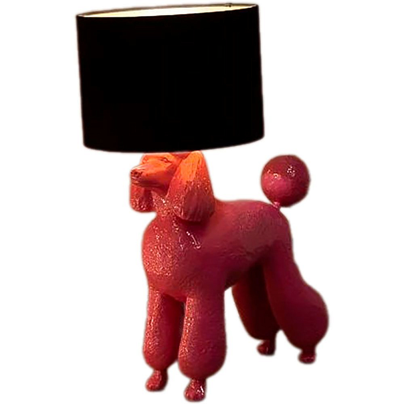 Лампа COLLECTION OF DOGS с абажуром Пудель Белый Черный Красный Золотой Серебряный Лампа COLLECTION OF DOGS с абажуром Пудель Белый Черный Красный Золотой Серебряный в Барнауле | Loft Concept