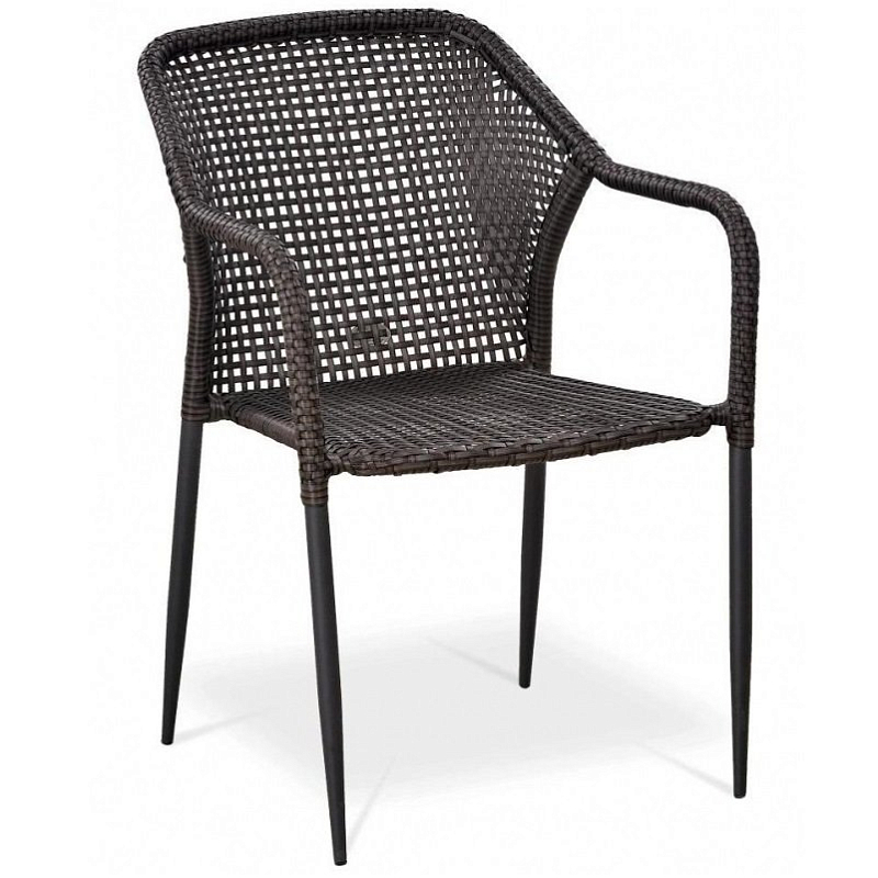 Стул Rottan stool brown Коричневый Черный Стул Rottan stool brown Коричневый Черный в Барнауле | Loft Concept
