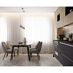 Прямая кухня с фасадом под дерево Maurice Kitchen Set варинант исполнения - 2 | Loft Concept в Барнауле