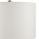 Настольная лампа с фактурным основанием с сочетании белого и зеленого цветов Festoon варинант исполнения - 2 | Loft Concept в Барнауле