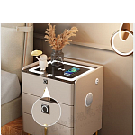 Умная прикроватная тумбочка c зарядкой для телефона Smart Furniture варинант исполнения - 4 | Loft Concept в Барнауле