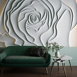 Барельеф ROSE варинант исполнения - 1 | Loft Concept в Барнауле