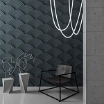 Гипсовая 3D Панель Aura варинант исполнения - 3 | Loft Concept в Барнауле