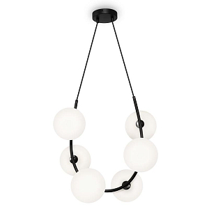 Люстра Marcan 6 Ball Chandelier Black