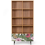 Широкий стеллаж с принтом Elise Rack варинант исполнения - 10 | Loft Concept в Барнауле