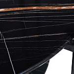 Стол журнальный круглый черный с полкой Inherence варинант исполнения - 3 | Loft Concept в Барнауле