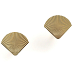 Комплект из 2-х настенных крючков из металла Shell Wall Hooks варинант исполнения - 2 | Loft Concept в Барнауле