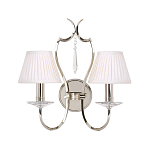 Бра с 2-мя лампами и подвеской из прозрачного стекла Elstead Lighting варинант исполнения - 2 | Loft Concept в Барнауле