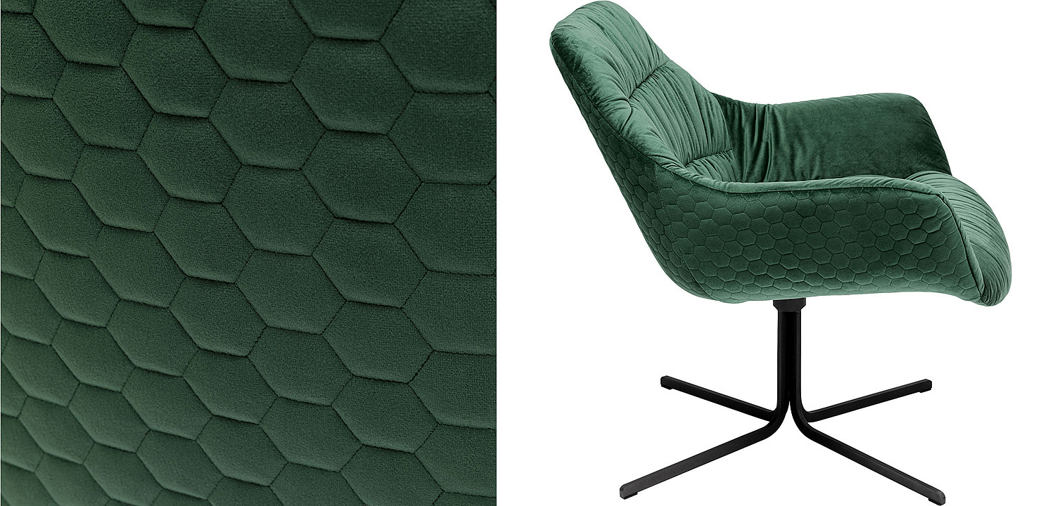 Кресло вращающееся Green Honeycomb - Loft-Concept в Барнауле