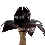 Настольная лампа черная INDONESIAN LAMPS варинант исполнения - 2 | Loft Concept в Барнауле