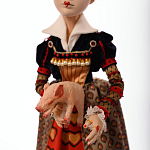 Авторская кукла Красная Королева Iracebeth of Crims варинант исполнения - 4 | Loft Concept в Барнауле