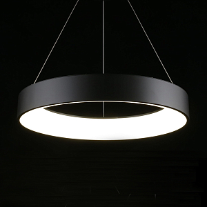 Люстра подвесная светодиодная Black Circle