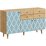 Буфет с принтом на дверцах Elise Cupboard варинант исполнения - 7 | Loft Concept в Барнауле