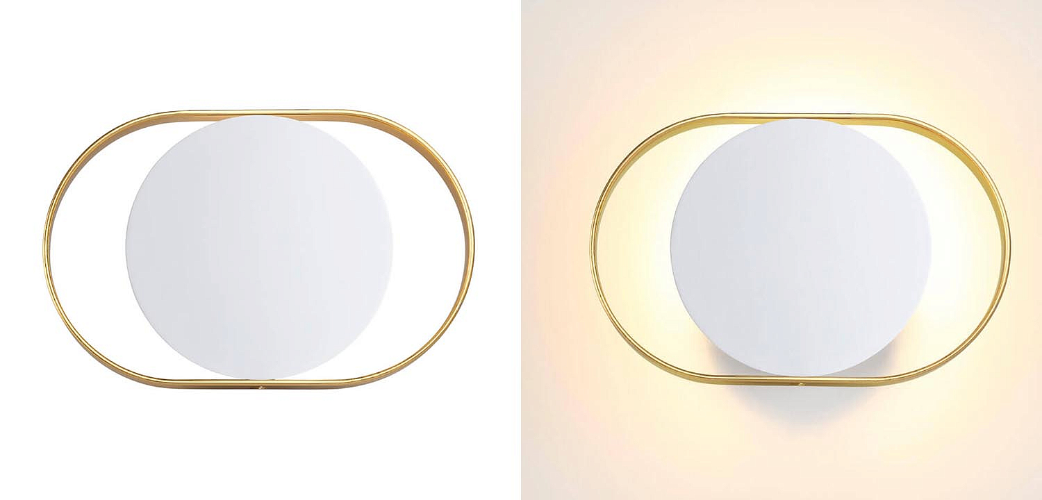 Бра Globo Ocular Sconce Oval White Бра Globo Ocular Sconce Oval White - Loft-Concept в Барнауле