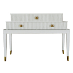 Премиальная Консоль с тремя ящиками Elsa Dreams White варинант исполнения - 4 | Loft Concept в Барнауле