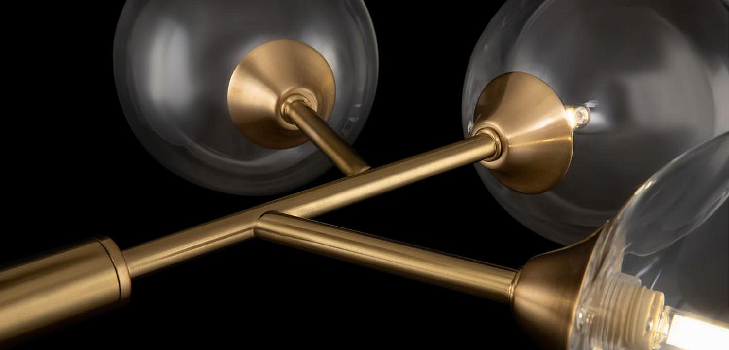Потолочная люстра Gallotti & Radice Bronze 6 Потолочная люстра Gallotti & Radice Bronze 6 - Loft-Concept в Барнауле