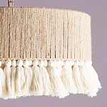 Люстра круглая плетеная с кисточками Solar Glow варинант исполнения - 7 | Loft Concept в Барнауле