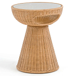 Приставной стол из ротанга Rattany варинант исполнения - 1 | Loft Concept в Барнауле