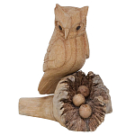 Статуэтка из дерева сова Animals of the World варинант исполнения - 3 | Loft Concept в Барнауле