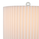 Настольная лампа с прозрачным корпусом и фактурным абажуром Charm and Luxury варинант исполнения - 2 | Loft Concept в Барнауле