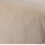 Кресло велюровое бежевое Cubic Silhouette варинант исполнения - 5 | Loft Concept в Барнауле