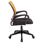 Офисное кресло с основанием из черного пластика Desk chairs Orange варинант исполнения - 3 | Loft Concept в Барнауле