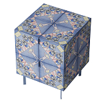 Тумба Short Ufo Blue варинант исполнения - 3 | Loft Concept в Барнауле