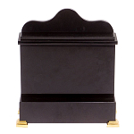 Часы настольные из натурального камня Нефрит с декором в виде Кариатиды Caryatid Stone Clock варинант исполнения - 3 | Loft Concept в Барнауле