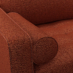 Мебельная ткань Шенилл терракотовый цвет 138 см T4-44 варинант исполнения - 6 | Loft Concept в Барнауле