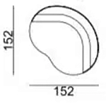 Кушетка Calypso варинант исполнения - 6 | Loft Concept в Барнауле