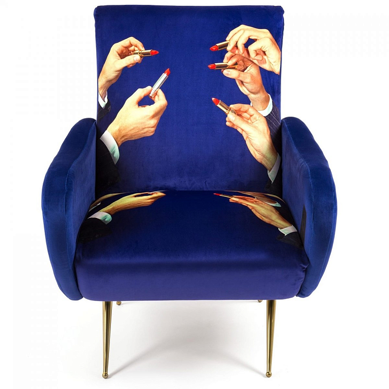 Кресло Seletti Armchair Lipsticks Фиолетовый Латунь Кресло Seletti Armchair Lipsticks Фиолетовый Латунь в Барнауле | Loft Concept