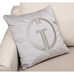 Диван двухместный раскладной светло-серый с кантом Pride варинант исполнения - 4 | Loft Concept в Барнауле