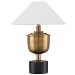 Настольная лампа с конусовидным тканевым абажуром Striving for Excellence варинант исполнения - 2 | Loft Concept в Барнауле