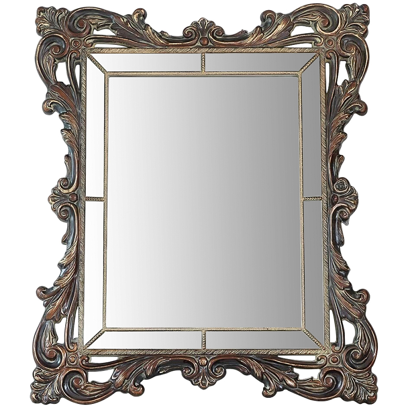 Настенное зеркало Travere Mirror Коричневый Настенное зеркало Travere Mirror Коричневый в Барнауле | Loft Concept