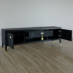TV-тумба Дизайнерская Elsa Dreams Black варинант исполнения - 3 | Loft Concept в Барнауле